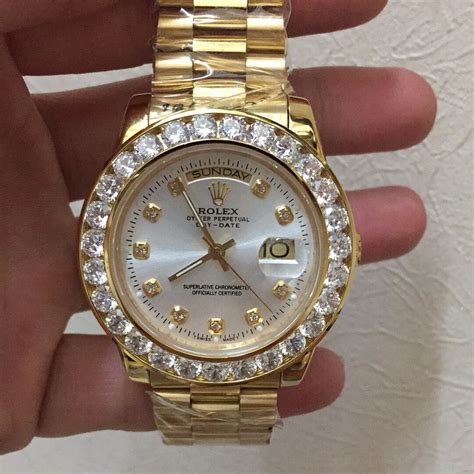 reloj rolex diamantes hombre|reloj rolex precio original.